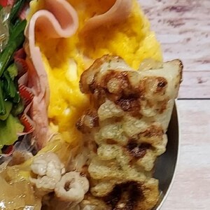 焼き竹輪の磯辺揚げ